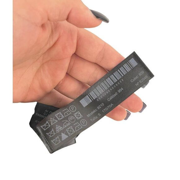 Massimo Dutti Womens Mini Dress Small Black Beaded Semi Prom 9210/954 NWT - Picture 14 of 16